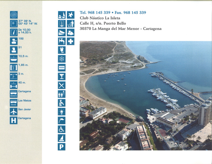 Puerto deportivo La Isleta La Manga del Mar Menor